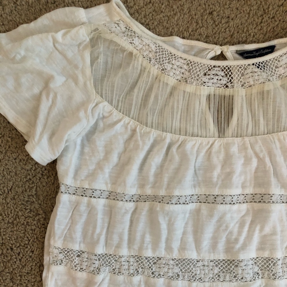 American Eagle Crochet top
